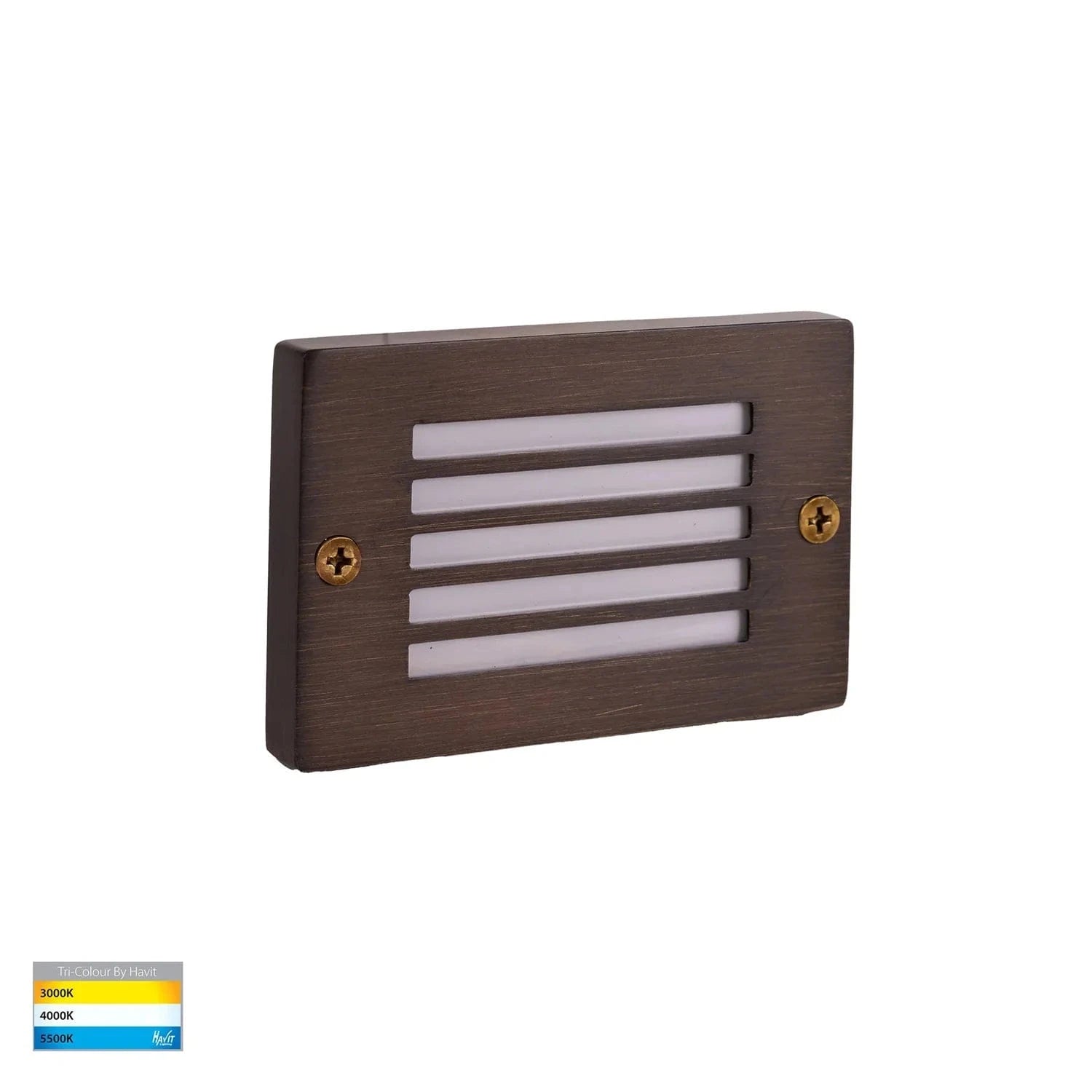 Havit Lighting Lighting Ardam LED Step Light CCT 3w in Antique Brass, Black, Solid Brass Havit Lighting - HV3295T Lights-For-You