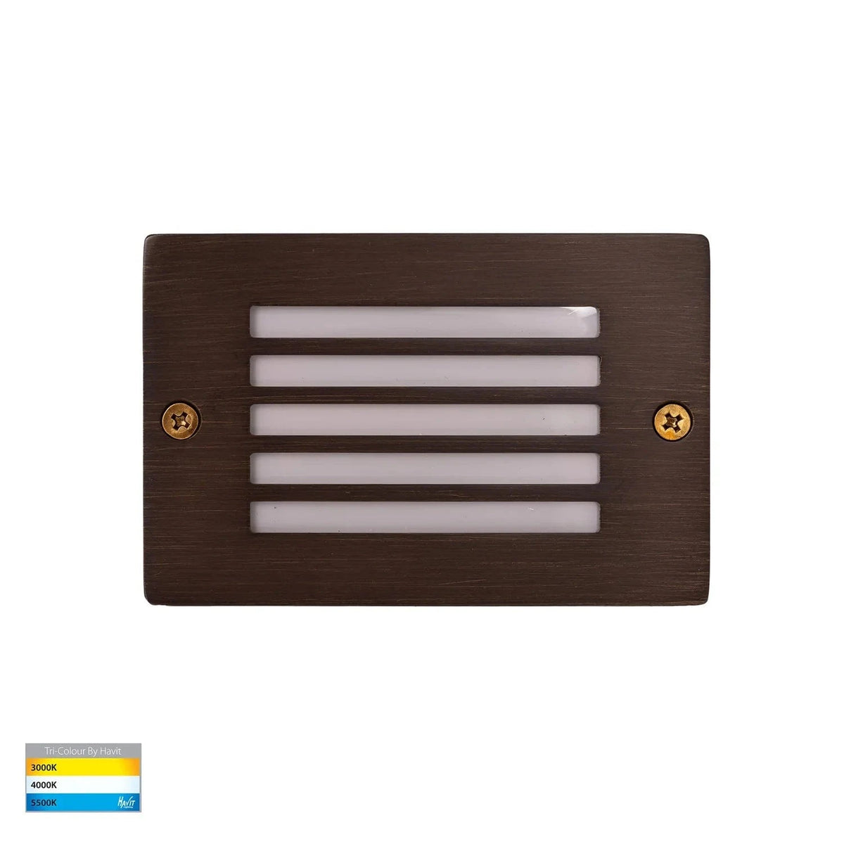 Havit Lighting Lighting Ardam LED Step Light CCT 3w in Antique Brass, Black, Solid Brass Havit Lighting - HV3295T Lights-For-You HV3295T-AB-12V