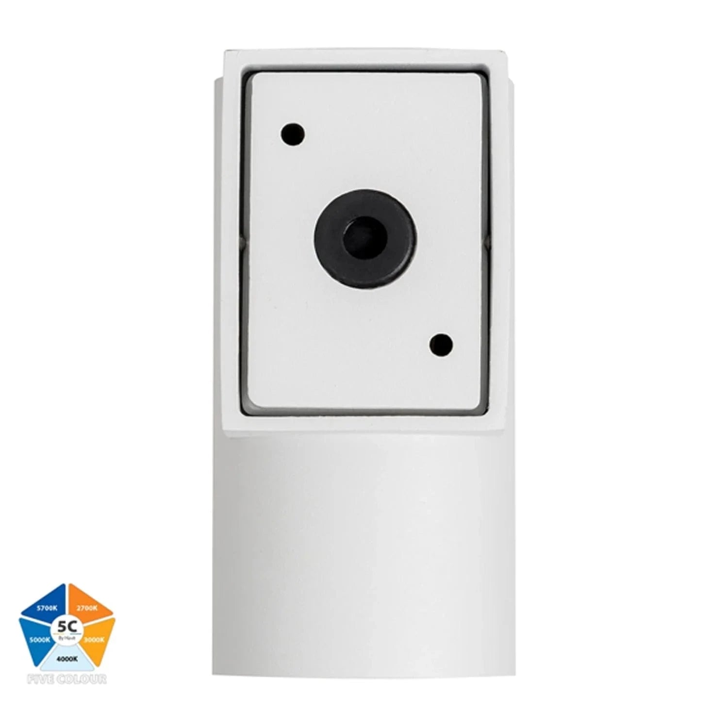 Havit Lighting Lighting Aries Fixed Down LED Wall Light CCT 6w Aluminium Black or White Havit Lighting - HV3625S-ALU Lights-For-You