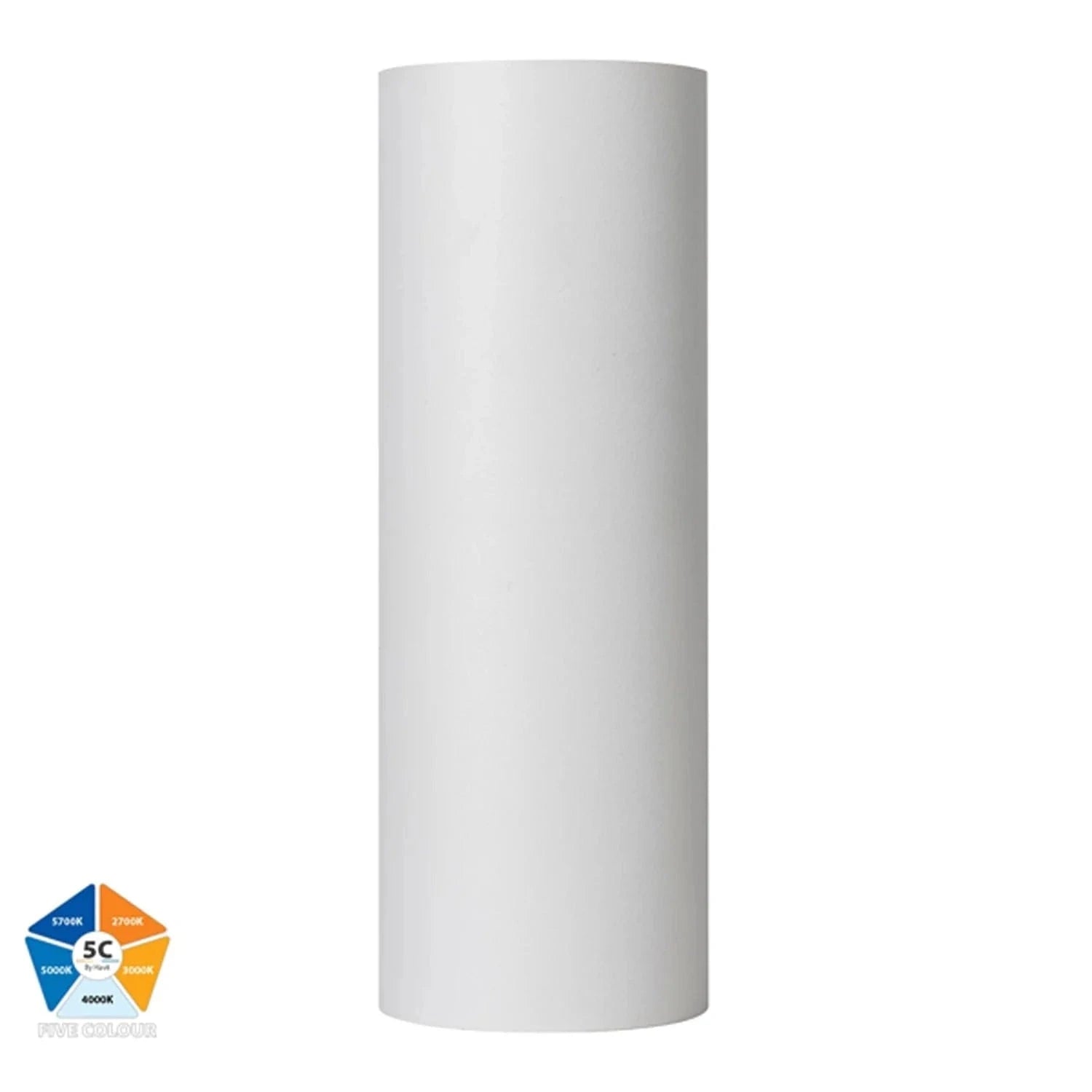 Havit Lighting Lighting Aries Up and Down LED Wall Light CCT 12w Aluminium Black or White Havit Lighting - HV3626S-ALU Lights-For-You