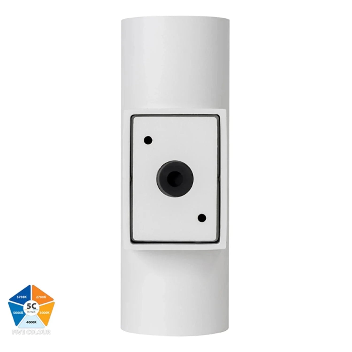 Havit Lighting Lighting Aries Up and Down LED Wall Light CCT 12w Aluminium Black or White Havit Lighting - HV3626S-ALU Lights-For-You