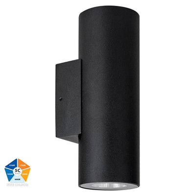 Havit Lighting Lighting Aries Up and Down LED Wall Light CCT 12w Aluminium Black or White Havit Lighting - HV3626S-ALU Lights-For-You HV3626S-ALUBLK