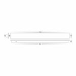 Havit Lighting Lighting Barline Shadow Outdoor LED Wall Light 1000mm in Black, White Havit Lighting - HV3574 Lights-For-You