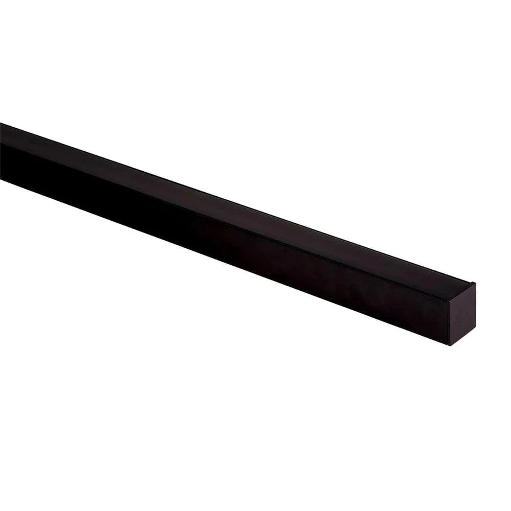 Havit Lighting Lighting Black Standard Diffuser ONLY to suit HV9693-3537 models (Per Metre) Havit Lighting - HV9693-3537-BLKSD Lights-For-You HV9693-3537-BLKSD