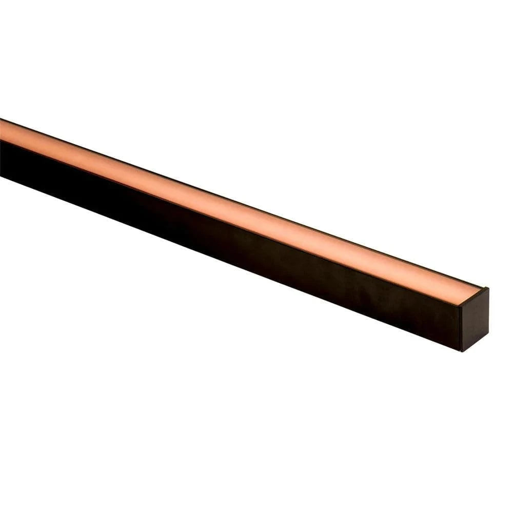 Havit Lighting Lighting Black Standard Diffuser ONLY to suit HV9693-3537 models (Per Metre) Havit Lighting - HV9693-3537-BLKSD Lights-For-You HV9693-3537-BLKSD