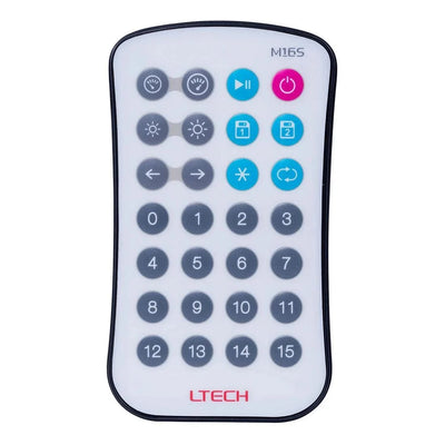 Havit Lighting Lighting Chasing RGB Multi-Function Remote+Receiver in White Havit Lighting - HV9102-SPI-16S+M16S Lights-For-You HV9102-SPI-16S+M16S