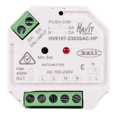 Havit Lighting Lighting Dali Dimming Relay Module in White Havit Lighting - HV9107-2303SAC-HP Lights-For-You HV9107-2303SAC-HP