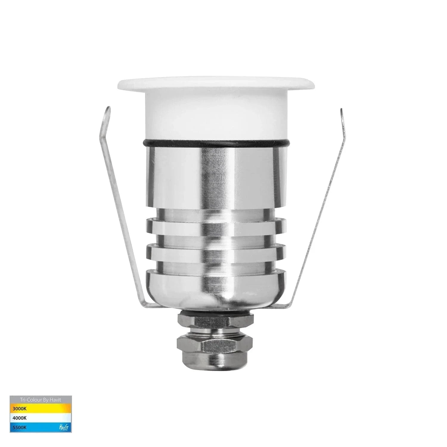 Havit Lighting Lighting Dek LED in-Ground Light 3w CCT Black, Stainless Steel, White Havit Lighting HV2893T-12V Lights-For-You