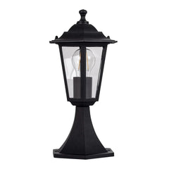 Havit Lighting Lighting Fibra 6 Panel Pillar Light in Aluminium Black Havit Lighting - HV1652W-BLK Lights-For-You HV1652W-BLK