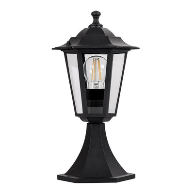 Havit Lighting Lighting Fibra 6 Panel Pillar Light in Aluminium Black Havit Lighting - HV1652W-BLK Lights-For-You HV1652W-BLK