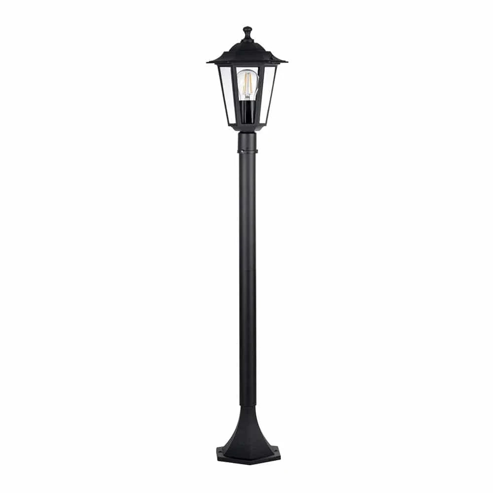 Havit Lighting Lighting Fibra 6 Panel Post Light in Aluminium Black Havit Lighting - HV1652W-P-BLK Lights-For-You HV1652W-P-BLK