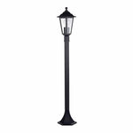 Havit Lighting Lighting Fibra 6 Panel Post Light in Aluminium Black Havit Lighting - HV1652W-P-BLK Lights-For-You HV1652W-P-BLK