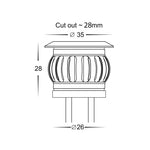 Havit Lighting Lighting Flame LED Deck Light RGBCW 316 Stainless Steel Havit Lighting HV2826RGBCW, HV28261RGBCW Lights-For-You
