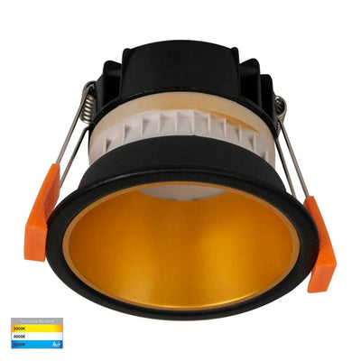 Havit Lighting Lighting GLEAM Insert Tri Colour Fixed Deep LED Downlight Lights-For-You HV5529T-BG