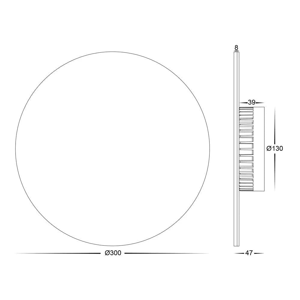 Havit Lighting Lighting Halo LED Wall Light RGBW 24w in Black or White Havit Lighting - HV3594RGBW Lights-For-You