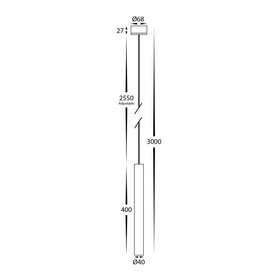 Havit Lighting Lighting Henger Cylinder LED Pendant Light CCT 6w Black, White Havit Lighting HV5898T Lights-For-You