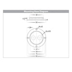 Havit Lighting Lighting Highlite LED Bollard Light CCT in White, Black, Antique Brass, Titanium or Stainless Steel Havit Lighting Lights-For-You