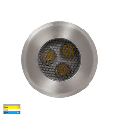 Havit Lighting Lighting HV1841T - Split 316 Stainless Steel TRI Colour 3w LED Inground Light Lights-For-You HV1841T-240V