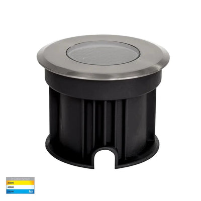Havit Lighting Lighting HV1841T - Split 316 Stainless Steel TRI Colour 3w LED Inground Light Lights-For-You HV1841T-240V