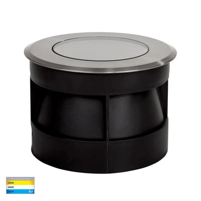 Havit Lighting Lighting HV1842T - Split 316 Stainless Steel TRI Colour 5w LED Inground Light Lights-For-You HV1842T-240V