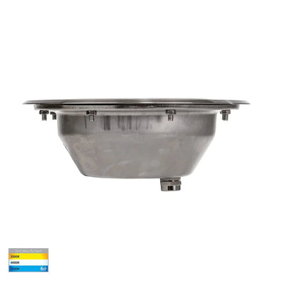 Havit Lighting Lighting HV1843T - Split 316 Stainless Steel TRI Colour 12w LED Inground Light Lights-For-You HV1843T-240V