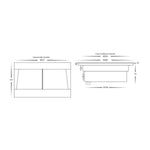 Havit Lighting Lighting HV1845T - Split 316 Stainless Steel TRI Colour 18w LED Inground Light Lights-For-You HV1845T-240V