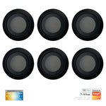 Havit Lighting Lighting HV2826CCT-BLK | HV28261CCT-BLK - Flame 316 Stainless Steel Black CCT Deck Lights Lights-For-You