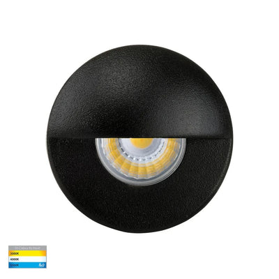 Havit Lighting Lighting HV2891T-BLK-12V - Mini Ollo Black LED Step Light with Eyelid Lights-For-You HV2891T-BLK-12V