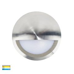 Havit Lighting Lighting HV2961T-TTM-12V | HV2961T-TTM-240V - Nava Titanium Coloured Aluminium LED Step Light with Eyelid Lights-For-You HV2961T-TTM-12V
