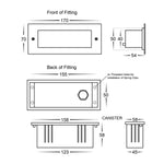 Havit Lighting Lighting HV3005T-SS316-12V | HV3005T-SS316-240V - Bata 316 Stainless Steel 6w LED Brick Light Lights-For-You