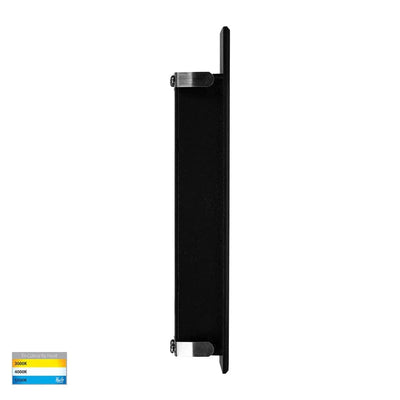 Havit Lighting Lighting HV3106T-BLK-240V | HV3106T-BLK-12V - Paso Black Recessed LED Step Light Lights-For-You