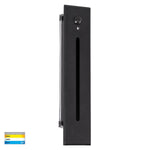 Havit Lighting Lighting HV3106T-BLK-240V-PIR - Paso Black Recessed LED Step Light with Sensor Lights-For-You HV3106T-BLK-240V-PIR