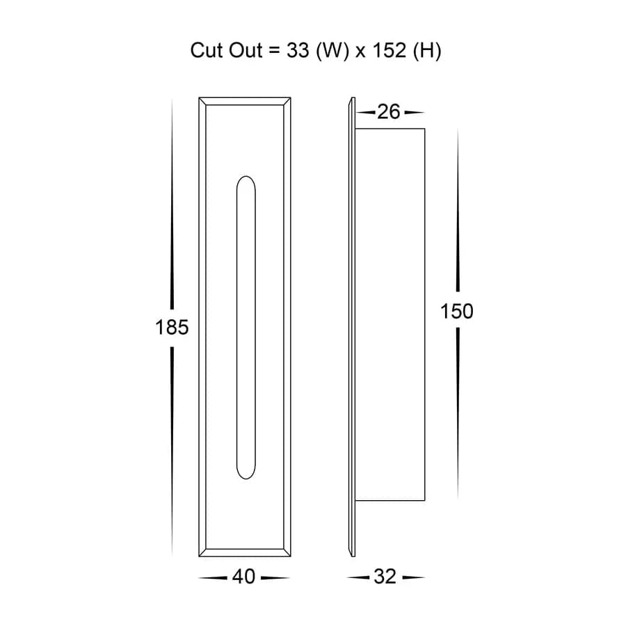 Havit Lighting Lighting HV3106T-WHT-240V | HV3106T-WHT-12V - Paso White Recessed LED Step Light Lights-For-You