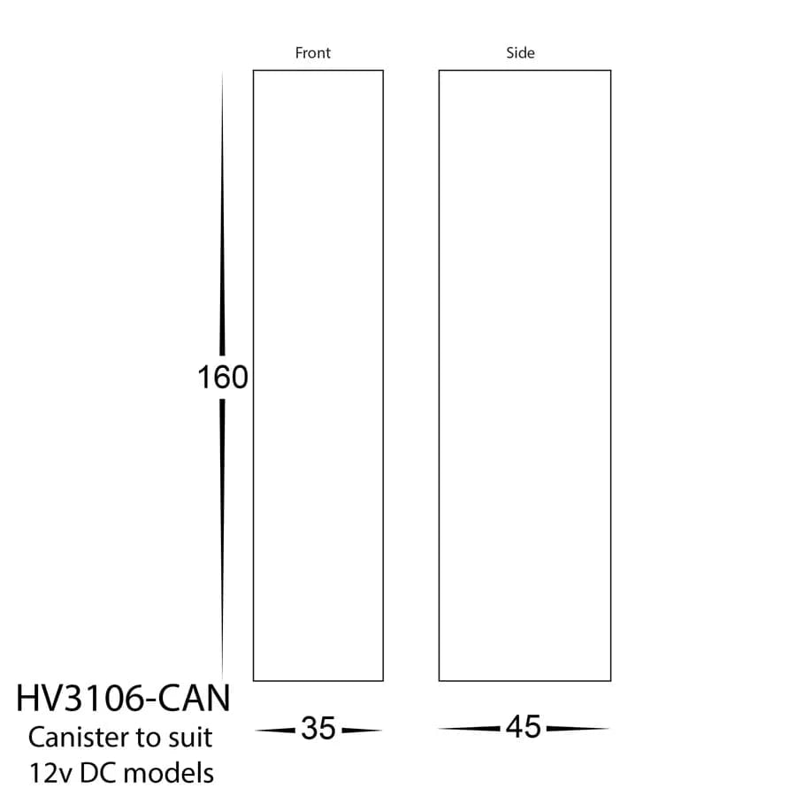 Havit Lighting Lighting HV3106T-WHT-240V | HV3106T-WHT-12V - Paso White Recessed LED Step Light Lights-For-You