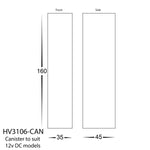 Havit Lighting Lighting HV3106T-WHT-240V | HV3106T-WHT-12V - Paso White Recessed LED Step Light Lights-For-You