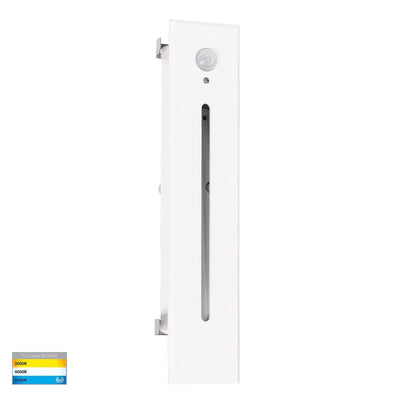 Havit Lighting Lighting HV3106T-WHT-240V-PIR - Paso White Recessed LED Step Light with Sensor Lights-For-You HV3106T-WHT-240V-PIR