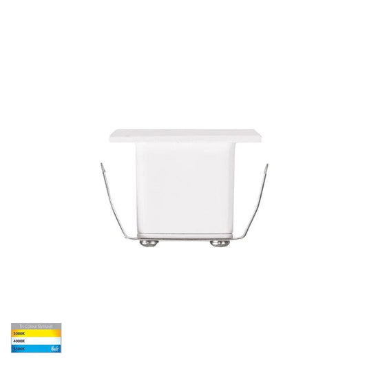 Havit Lighting Lighting HV3106T-WHT-240V-PIR - Paso White Recessed LED Step Light with Sensor Lights-For-You HV3106T-WHT-240V-PIR