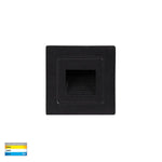 Havit Lighting Lighting HV3111T-BLK-12V - Black Small Square Recessed LED Step Light Lights-For-You HV3111T-BLK-12V