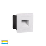 Havit Lighting Lighting HV3111T-WHT-12V - White Small Square Recessed LED Step Light Lights-For-You HV3111T-WHT-12V
