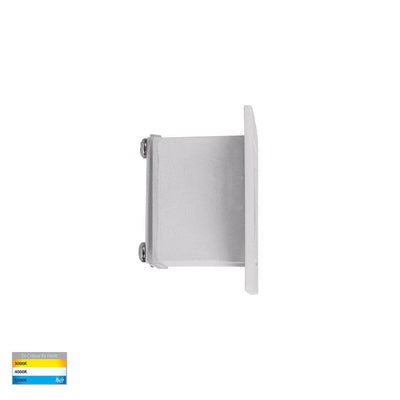 Havit Lighting Lighting HV3111T-WHT-12V - White Small Square Recessed LED Step Light Lights-For-You HV3111T-WHT-12V