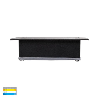 Havit Lighting Lighting HV3113T-BLK-240V | HV3113T-BLK-12V - Black Rectangular Recessed LED Step Light Lights-For-You