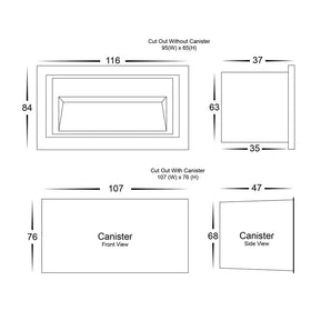 Havit Lighting Lighting HV3113T-WHT-240V | HV3113T-WHT-12V - White Rectangular Recessed LED Step Light Lights-For-You