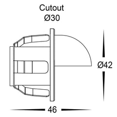 Havit Lighting Lighting HV3263T - Sako 316 Stainless Steel Recessed LED Step Light Lights-For-You HV3263T