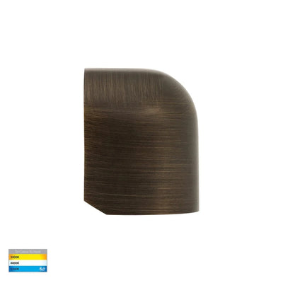 Havit Lighting Lighting HV3284T-AB-12V - Patra Antique Brass Surface Mounted LED Wall Light Lights-For-You HV3284T-AB-12V