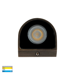 Havit Lighting Lighting HV3284T-AB-12V - Patra Antique Brass Surface Mounted LED Wall Light Lights-For-You HV3284T-AB-12V