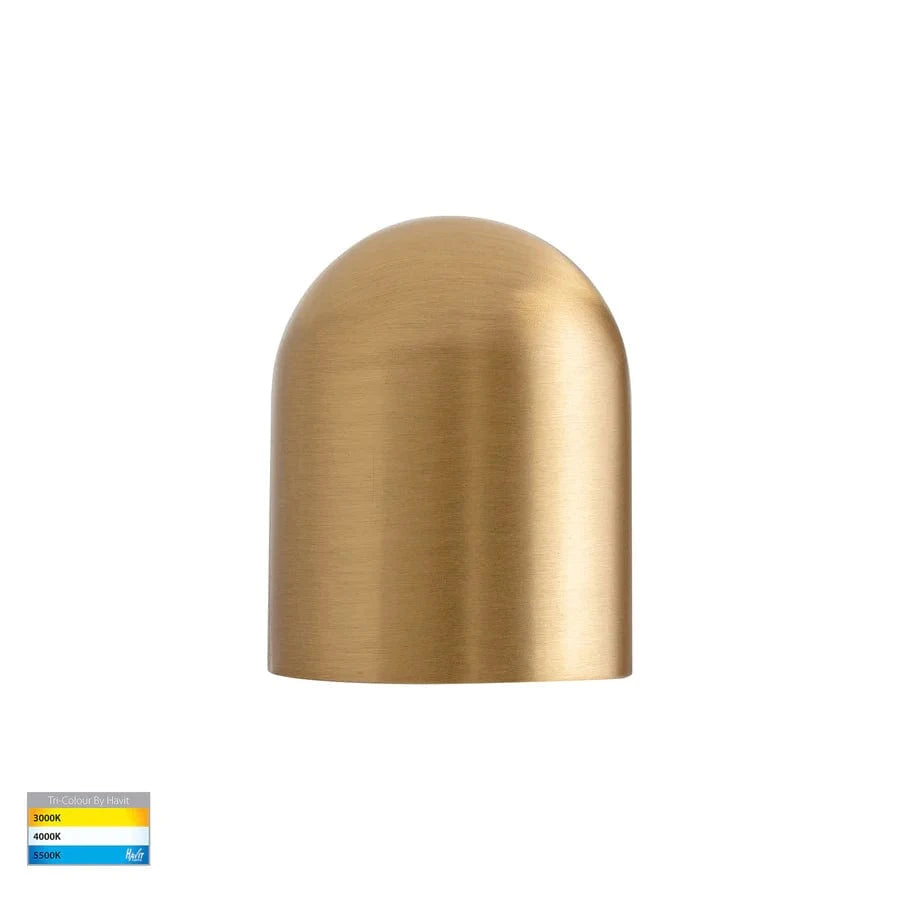 Havit Lighting Lighting HV3284T-BR-12V - Patra Solid Brass Surface Mounted LED Wall Light Lights-For-You HV3284T-BR-12V