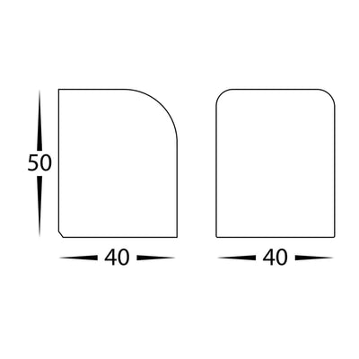 Havit Lighting Lighting HV3284T-WHT-12V - Patra White Surface Mounted LED Wall Light Lights-For-You HV3284T-WHT-12V
