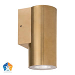 Havit Lighting Lighting HV3625S-BR- Aries Solid Brass Fixed Down LED Wall Light Lights-For-You HV3625S-BR
