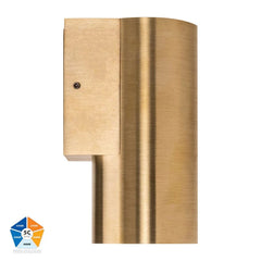 Havit Lighting Lighting HV3625S-BR- Aries Solid Brass Fixed Down LED Wall Light Lights-For-You HV3625S-BR