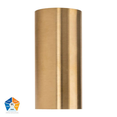 Havit Lighting Lighting HV3625S-BR- Aries Solid Brass Fixed Down LED Wall Light Lights-For-You HV3625S-BR